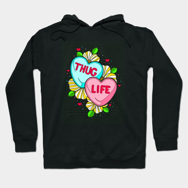 Huggable Thug Hoodie by InkyMcStapleface